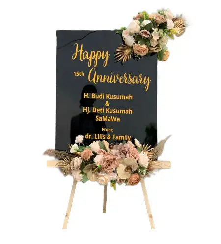 Papan Bunga Akrilik Semendawai Timur