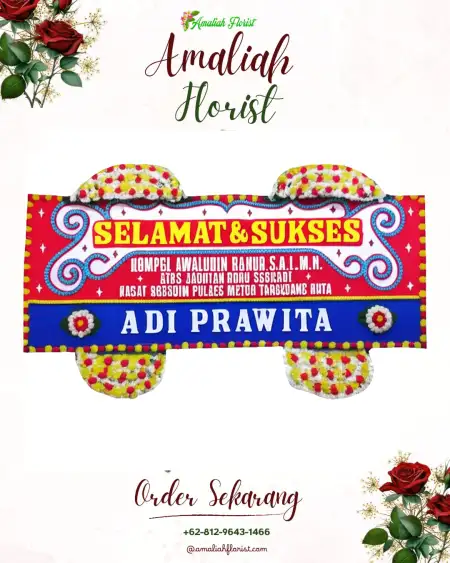 Papan Bunga Ucapan Selamat Semendawai Timur